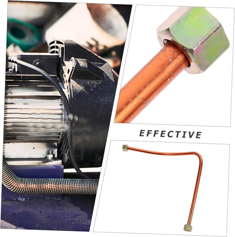 High Strength Aluminum Air Compressor Hose Replacement Tube For Stable Pressure Line - Image 3